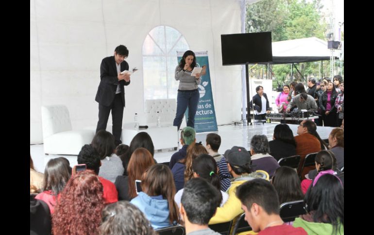 En cada una de las sedes, durante la lectura y las actividades estuvieron presentes cientos de niños. NTX / C. Pereda