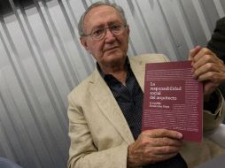 El arquitecto resume en un libro sus 50 años de experiencia. EL INFORMADOR / P. Franco