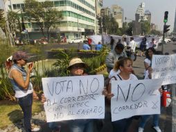 Algunos vecinos que se verán afectados por la construcción se han manifestado. SUN / ARCHIVO