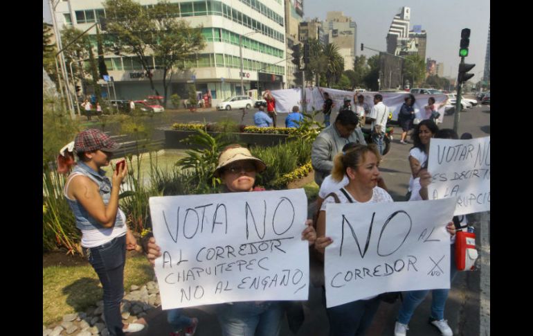 Algunos vecinos que se verán afectados por la construcción se han manifestado. SUN / ARCHIVO