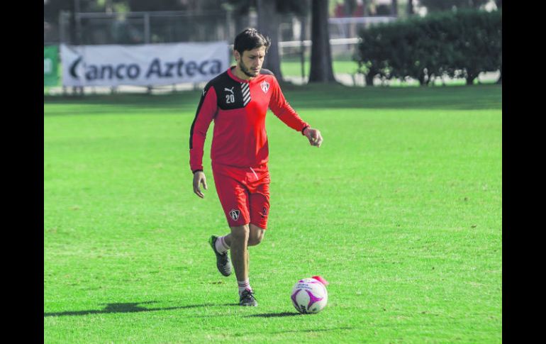 Luis Caballero sólo jugó 337 minutos en la Liga. EL INFORMADOR / R. Tamayo