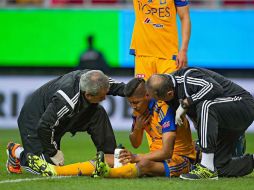 El zaguero quedaría fuera en lo que tarda su proceso de recuperación. MEXSPORT / S. Molina