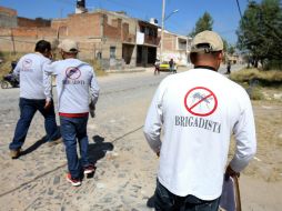 Se realizan junto con Protección Civil medidas de saneamiento ambiental y de Salud en los estados en donde llegará el Papa Francisco. EFE / U. Ruiz