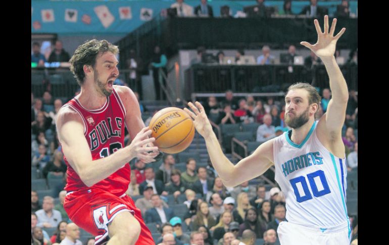 Pau Gasol. El jugador de los Bulls de Chicago se ha convertido en un referente de su equipo. AP / C. Burton