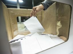 La segunda ronda aplicaría en caso de que el candidato mejor posicionado no superara 50 % de los votos. NTX / ARCHIVO