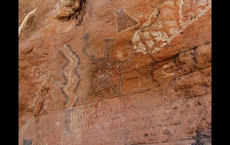 El probable que los aztecas-nahuas y otomíes-hñahñus realizaran pinturas con un código simbólico cognitivo. NTX / ARCHIVO