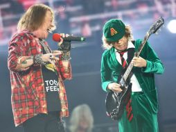 Axl tomó el lugar de Johnson durante el paso de ACDC por Europa y ahora se reintegrará para cumplir con el resto de las fechas. EFE / ARCHIVO