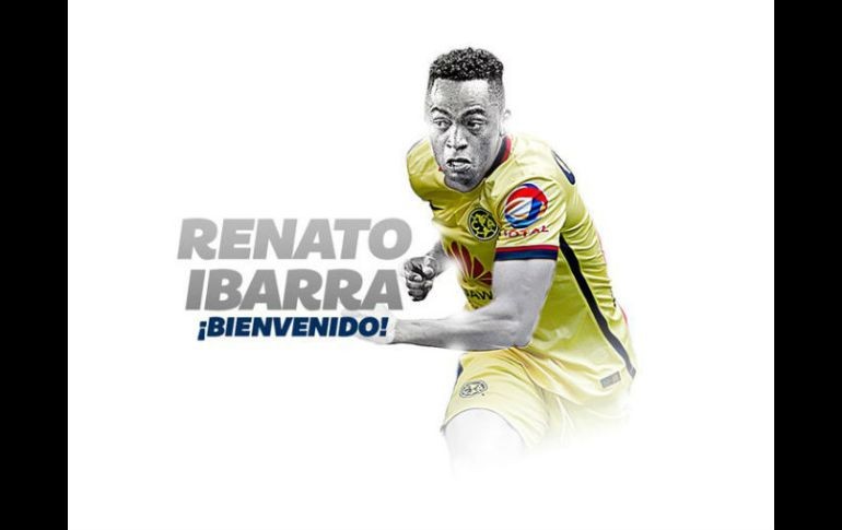 El sudamericano tiene contrato por tres años luego de que el club pagara dos millones de dólares por su ficha. ESPECIAL / clubamerica.com.mx