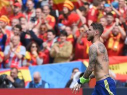 Sergio Ramos, capitán de la Selección española. EFE / R. Gabalda