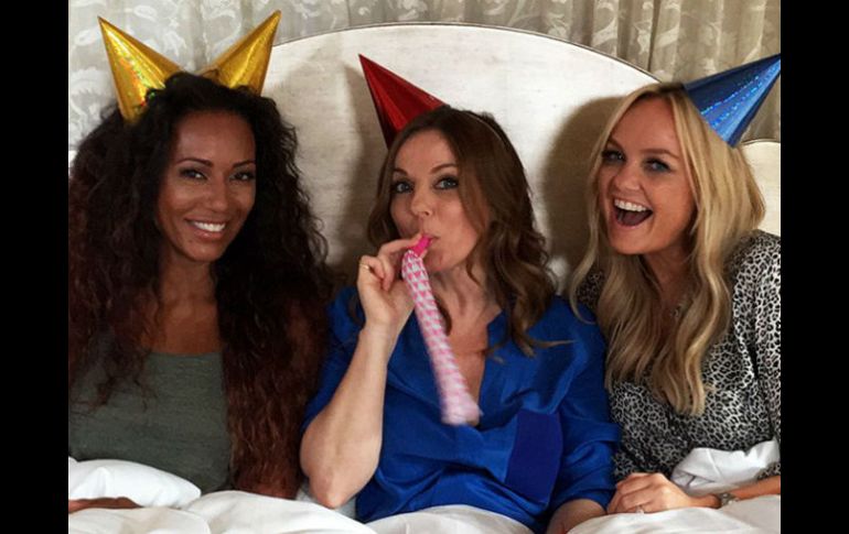 Ante la ausencia de Victoria Beckham y Melanie Chisholm, el nombre de este reencuentro será GEM. TWITTER / @GeriHalliwell