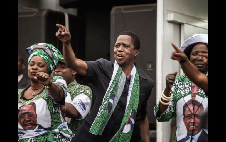 Lungu fue elegido para un mandato de cinco años y deberá afrontar una dura crisis económica por la que atraviesa el país. AFP / G. Guercia