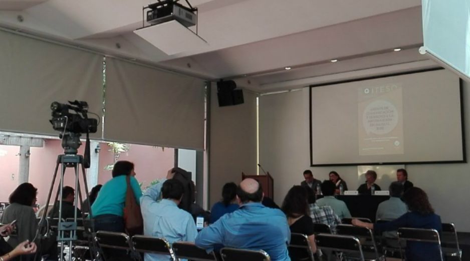 El informe fue presentado en la Casa ITESO Clavigero. EL INFORMADOR / G. Trewartha