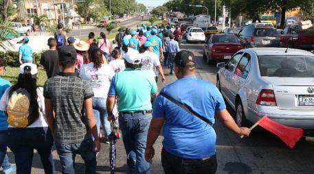 El recorrido sigue por Américas  hasta su cruce por Ávila Camacho; ingresarán por Los Arcos. EL INFORMADOR / G. Gallo