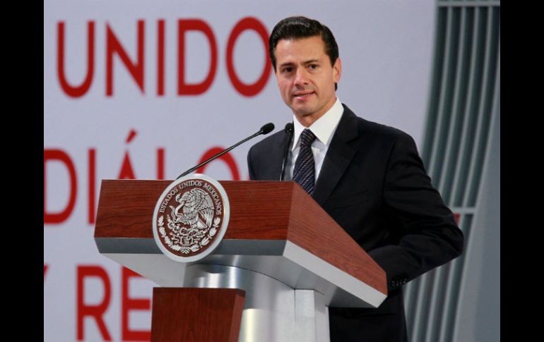 El Titular del Ejecutivo resaltó la reforma de telecomunicaciones y radiodifusión. NTX / J. Pazos