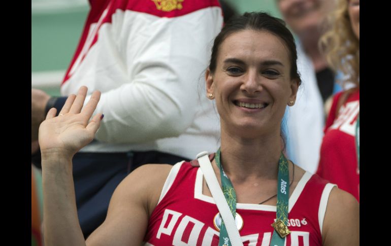 Isinbayeva dijo: ''me encanta que mi país sea un gran escaparate para el desarrollo del deporte y organice torneos todos los años''. MEXSPORT / ARCHIVO