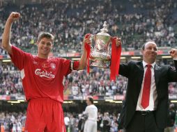 Con Liverpool consiguió una gran cantidad de trofeos, entre ellos, el título de la Champions League de 2005. AP / M. Dunham