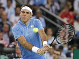 Del Potro corona su regreso después de dos años plagados de lesiones. AFP / A. Bat