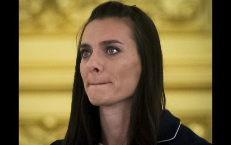 Isinbayeva, plusmarquista de salto con pértiga, fue elegida presidenta del comité de control de la Agencia Antidopaje Rusa. AP / ARCHIVO