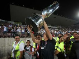 Al ser campéon, el Colo colo se ganó el derecho de disputar la segunda fase de la Libertadores. EFE / E. González