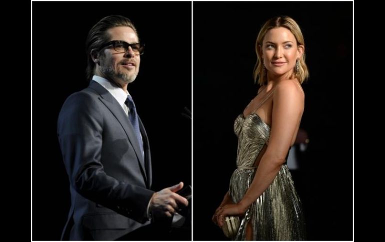 Kate Hudson ni Pitt han hablado de su supuesta relación. AP / ARCHIVO