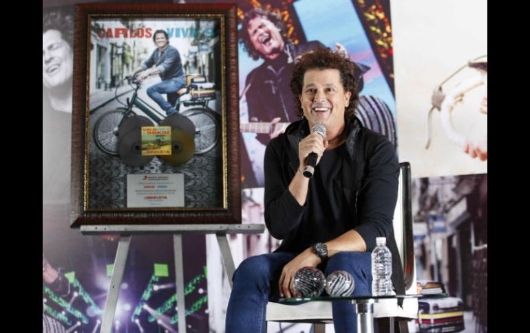 Carlos Vives valoró la participación de Shakira en 'La bicicleta'. SUN / A. Salinas