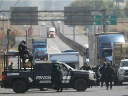 Los puestos de seguridad y recorridos de Fuerzas Armadas y de la Policía de Nayarit continuarán los próximos días. EFE / U. Ruiz