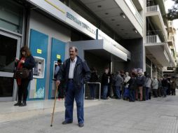 Se trató el recorte de pensiones, la creación del superfondo de privatizaciones y la aplicación de medidas y contramedidas. AP / T. Stavrakis