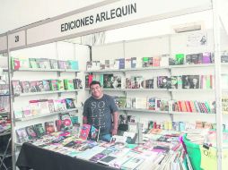 Al frente. La apuesta de la Feria es promover la lectura. Aquí, el editor Felipe Ponce. EL INFORMADOR / G. Gallo