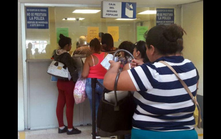 Hospital de Zoquipan. El porcentaje de claves existentes en farmacia es de 44% y el número de recetas surtidas fue del 88%. EL INFORMADOR / E. Barrera