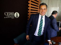 Álvarez Cibrián destacó que si la CEDHJ hubiese querido ocultar información, no habría publicado el cheque que cubrió sus gastos. EL INFORMADOR / ARCHIVO