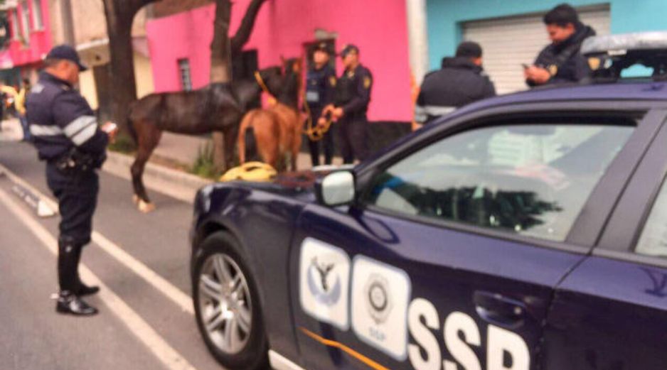 Desconocen el móvil y es la primera vez que las instalaciones de la CEM son objeto de una agresión de esta naturaleza. TWITTER / @SSP_CDMX