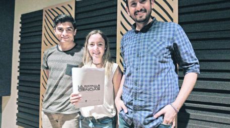 Colectivo Ecúmene. El equipo creador de La Batalla de las Ciencias busca que este proyecto sirva a las escuelas. EL INFORMADOR / G. Gallo