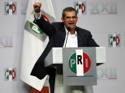 El líder nacional del PRI destacó el cierre de todos los candados para ser un partido abierto a la participación ciudadana. SUN /