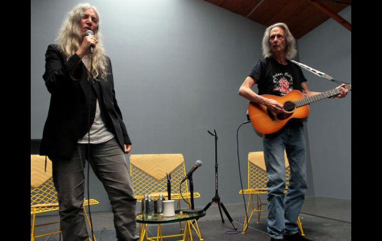 Patti Smith realizó una semana de actividades en la Ciudad de México. NTX / B. Moncada