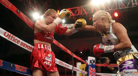 El 24 de junio pasado, la “Güerita” Sánchez (derecha) se impuso a Guadalupe Atilano. EL INFORMADOR/M. Vargas