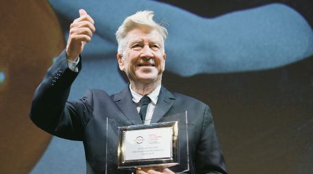 David Lynch. Honrado por el certamen italiano. AP/D. Stinellis