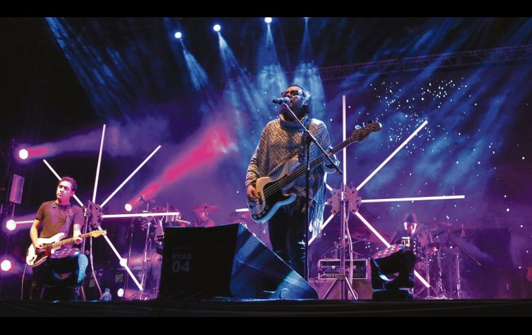 Camilo VII. La banda conectó muy bien con los asistentes. EL INFORMADOR/A. Camacho