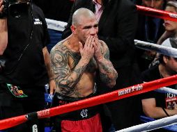 Miguel Cotto deja su récord en 41 peleas ganadas (33 por nocaut) y seis derrotas. EFE/K. Betancur
