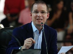 Anaya renunció ayer a su cargo como presidente del Partido Acción Nacional. SUN/ARCHIVO