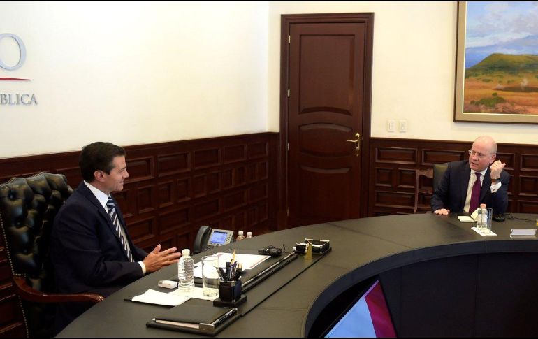 La Presidencia detalló que Flannery reconoció los avances que ha tenido la economía mexicana durante el presente gobierno. TWITTER / @PresidenciaMX