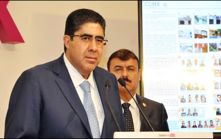 Edmundo Garrido, titular de la Procuraduría capitalina, informó que suman ocho órdenes de aprehensión cumplimentadas. TWITTER / @PGJDF_CDMX