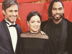 La artista compartió escenario con Gael García Bernal, que en el filme 