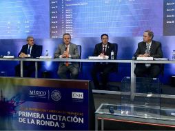 La producción estimada de estas áreas será de alrededor de 280 mil barriles diarios, con un pico en 2025, pero con la proyección de iniciar en 2022. TWITTER / @SENER_mx