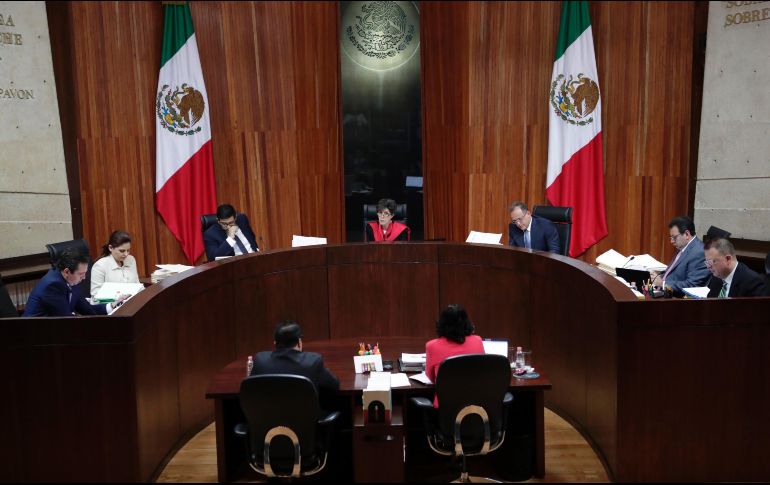 Los magistrados consideraron que el INE centró su argumentación en que en el sistema de nulidades de ese tipo de decisiones está reservado a la Salas del Tribunal. SUN / I. Stephens