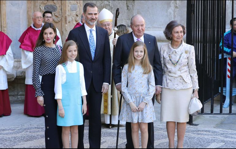 La Casa del Rey no se ha pronunciado sobre el vídeo, que se difundió a través de las redes sociales. EFE/Lliteres