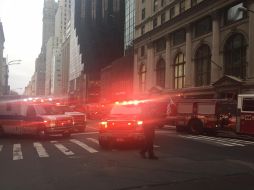 El incendio se dio en el quincuagésimo piso del edificio propiedad del presidente de Estados Unidos. AFP / L. Bonilla