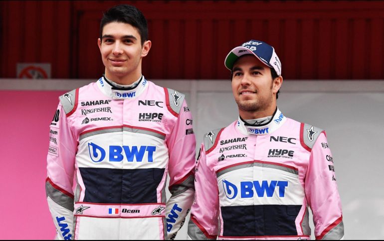 Con miras al GP de España, el galo entiende de la rivalidad deportiva que existe con el mexicano, aunque resalta el beneficio de sumar en favor de su escudería. TWITTER / @ForceIndiaF1