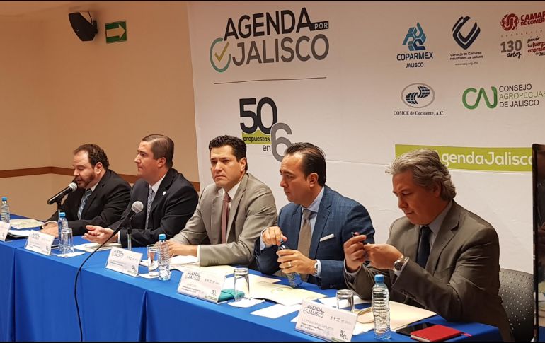 Respecto a las propuestas presentadas hoy, los empresarios consideran que se debe incrementar el actual presupuesto del Sistema Estatal Anticorrupción, valuado en un 0.4% del total de recursos estatales. EL INFORMADOR/ A. Gallegos