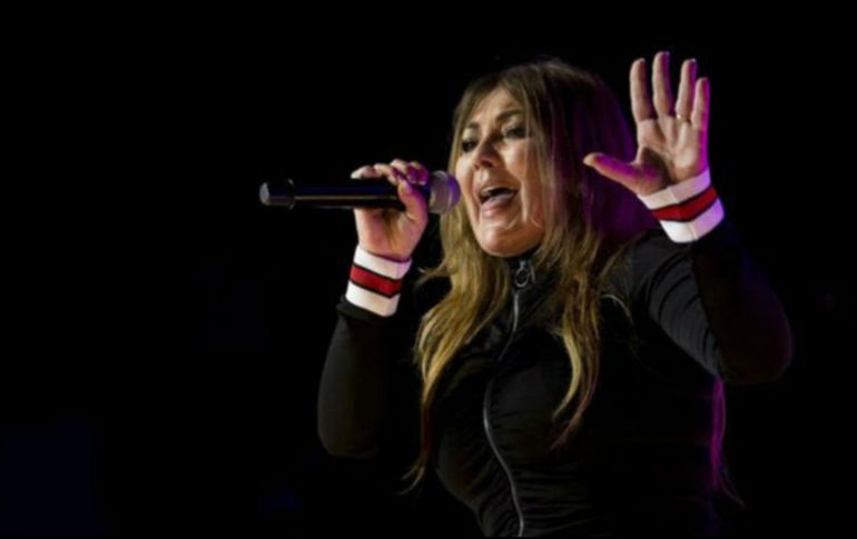 No es la primera vez que la ex vocalista de La Oreja de Van Gogh es criticada por actuar tomada. ESPECIAL