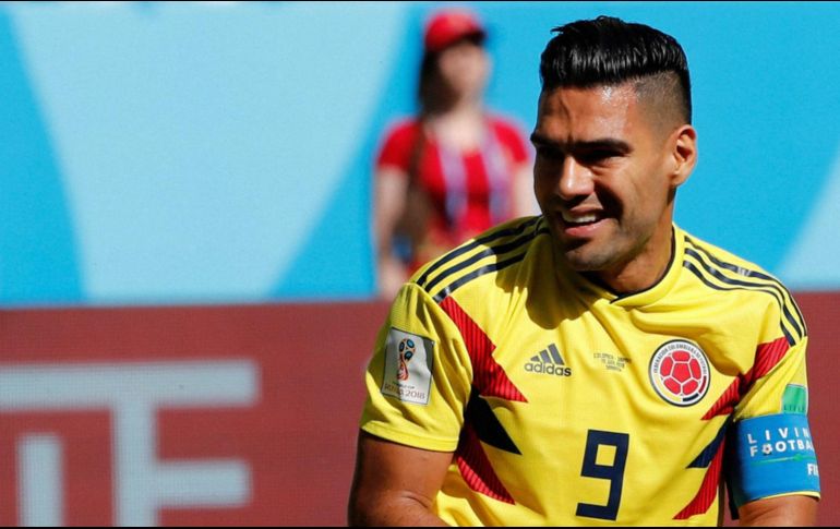 Falcao califica el partido ante Japón como ”complicado” tras la expulsión temprana de su compañero, Carlos Sánchez. EFE / E. Biba